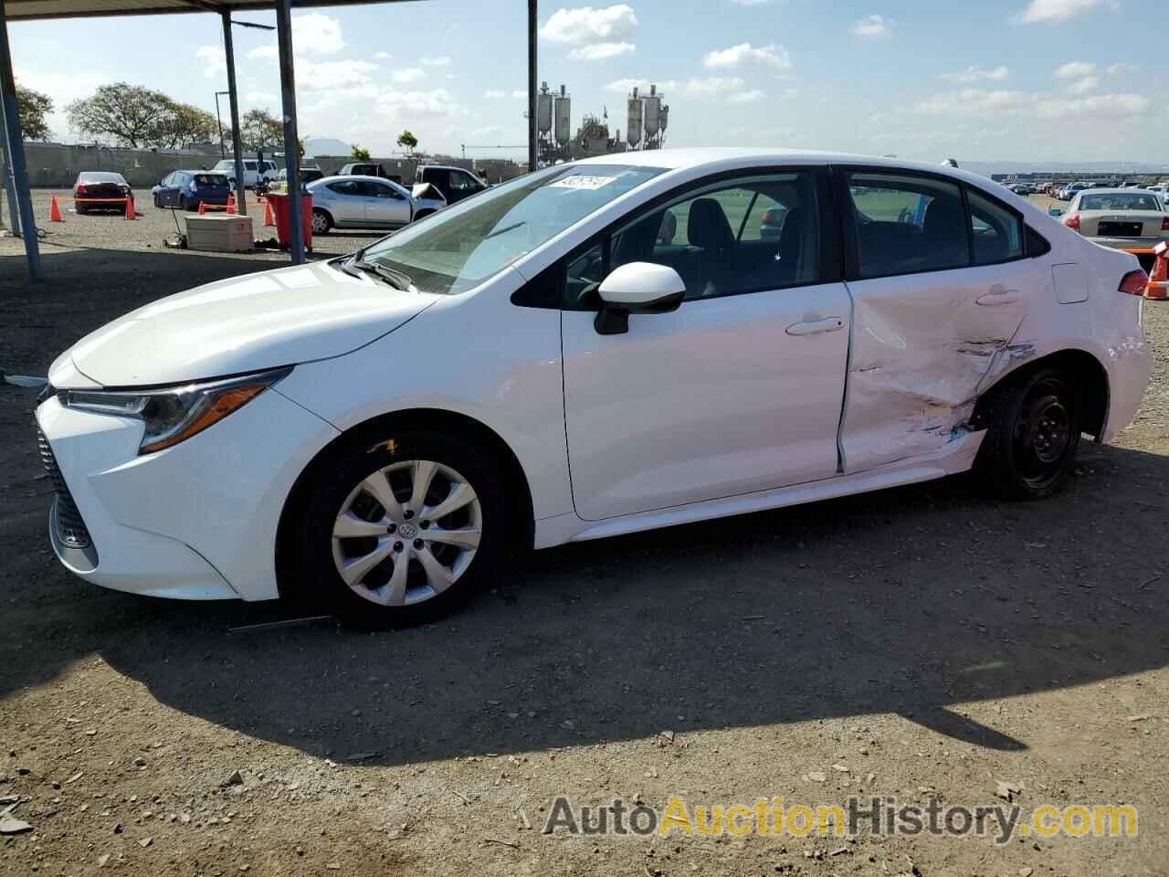 TOYOTA COROLLA LE, 5YFEPMAE1MP182712