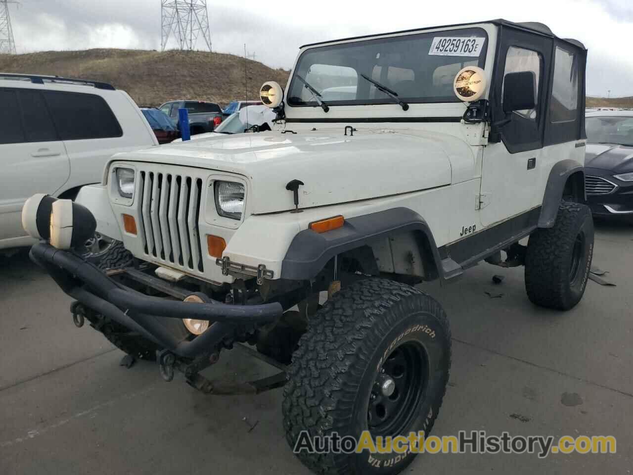 1989 JEEP WRANGLER, 2J4FY29T9KJ141775