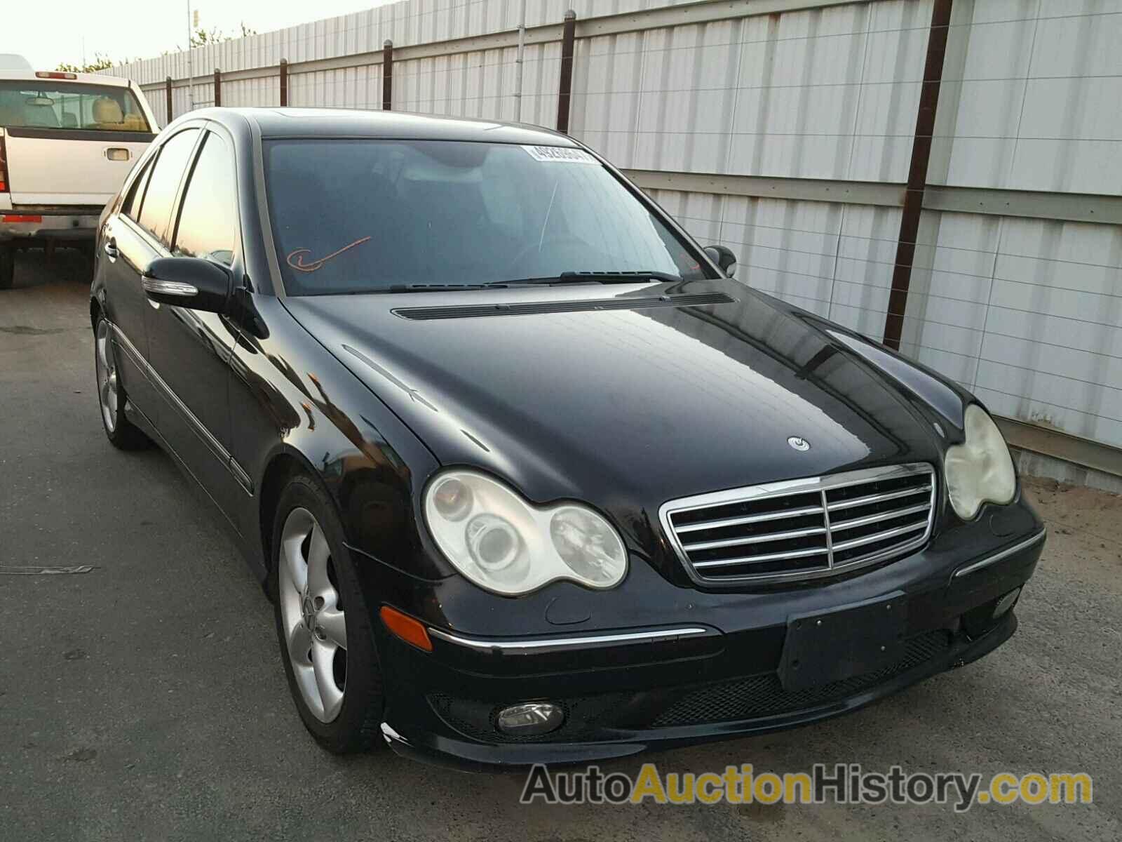 2005 MERCEDES-BENZ C 230K SPORT SEDAN, WDBRF40J85F649263