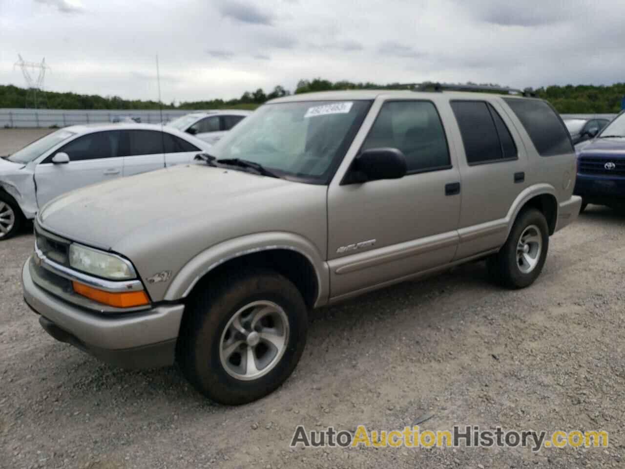 2005 CHEVROLET BLAZER, 1GNCS13X95K104169