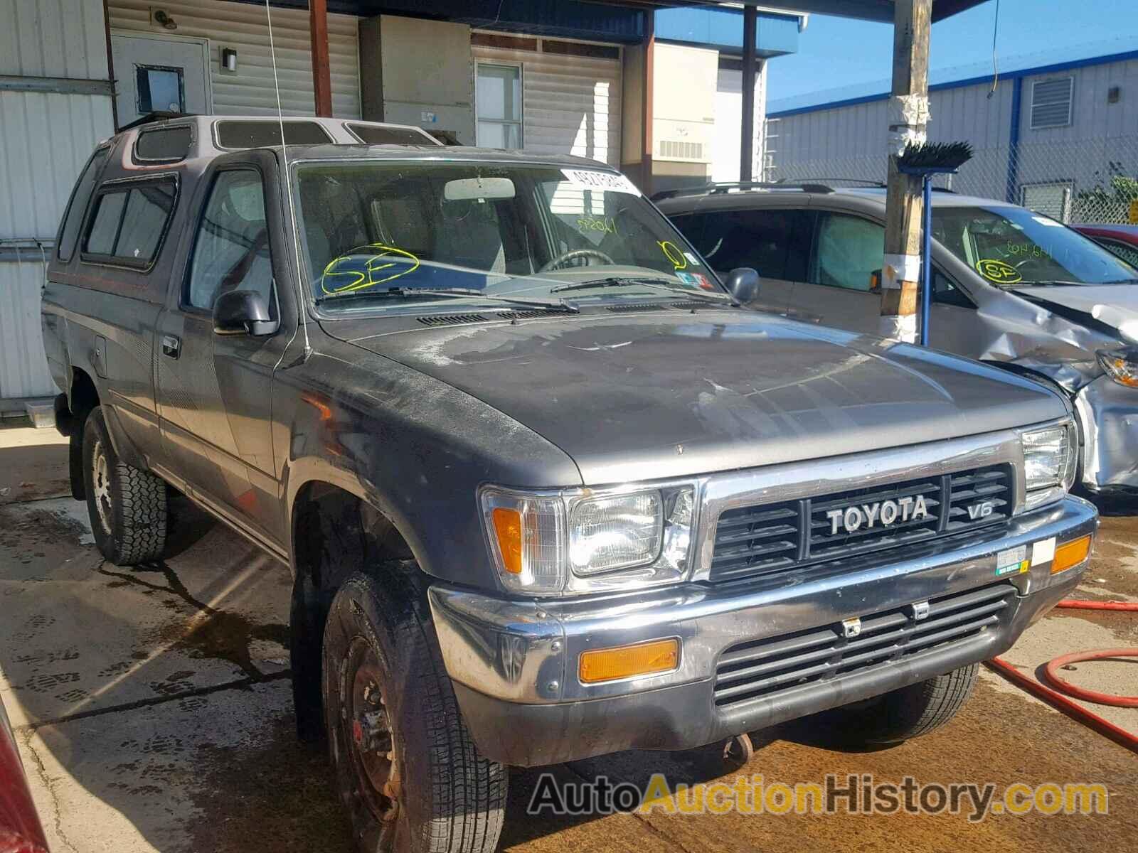 1989 TOYOTA PICKUP 1/2 1/2 TON LONG WHEELBASE DLX, JT4VN02D1K2000202