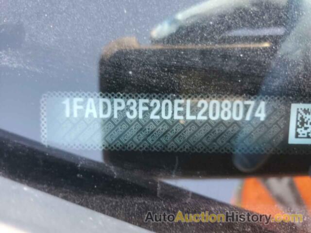 FORD FOCUS SE, 1FADP3F20EL208074