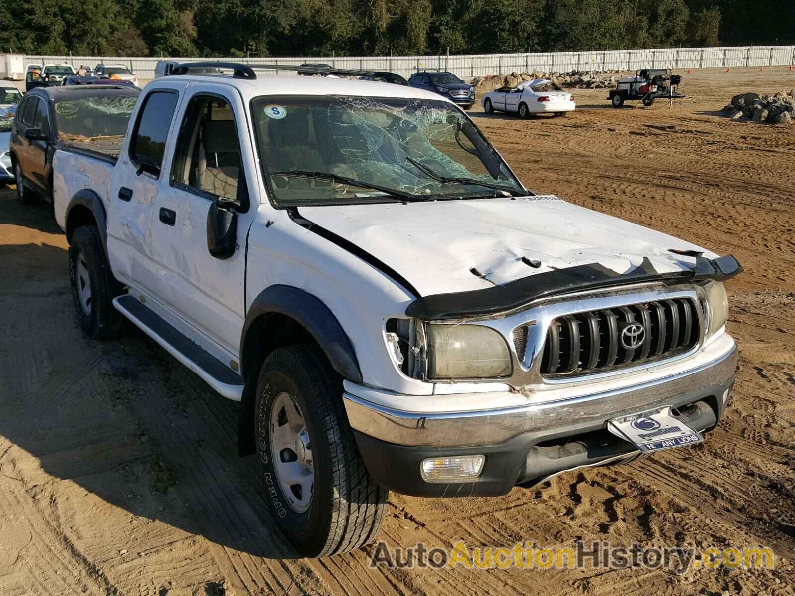 2003 TOYOTA TACOMA DOUBLE CAB PRERUNNER, 5TEGN92N03Z278625