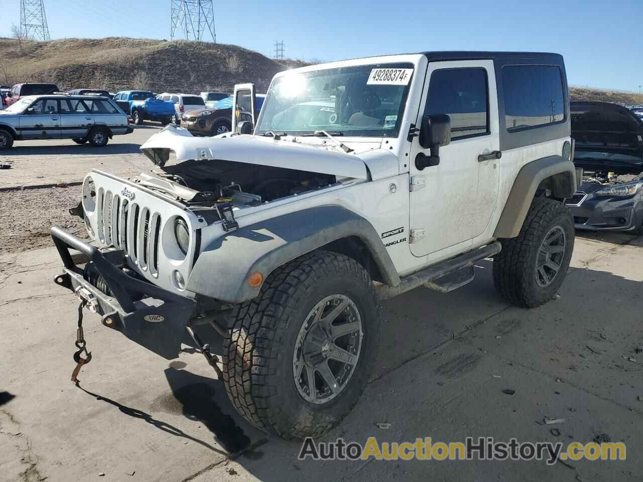 JEEP WRANGLER SPORT, 1C4AJWAG3EL226314