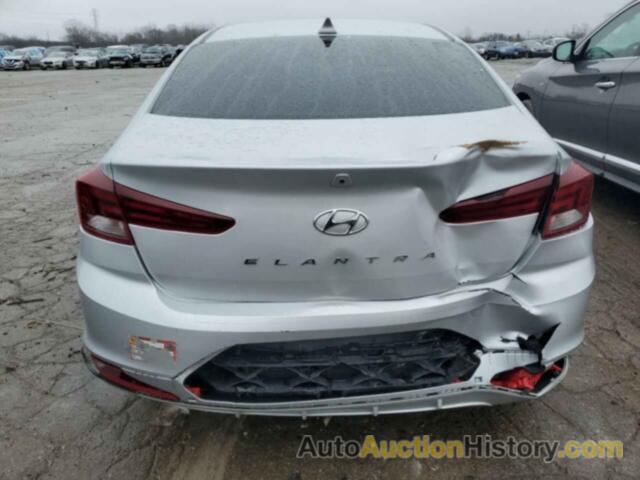 HYUNDAI ELANTRA SEL, KMHD84LF5KU838632