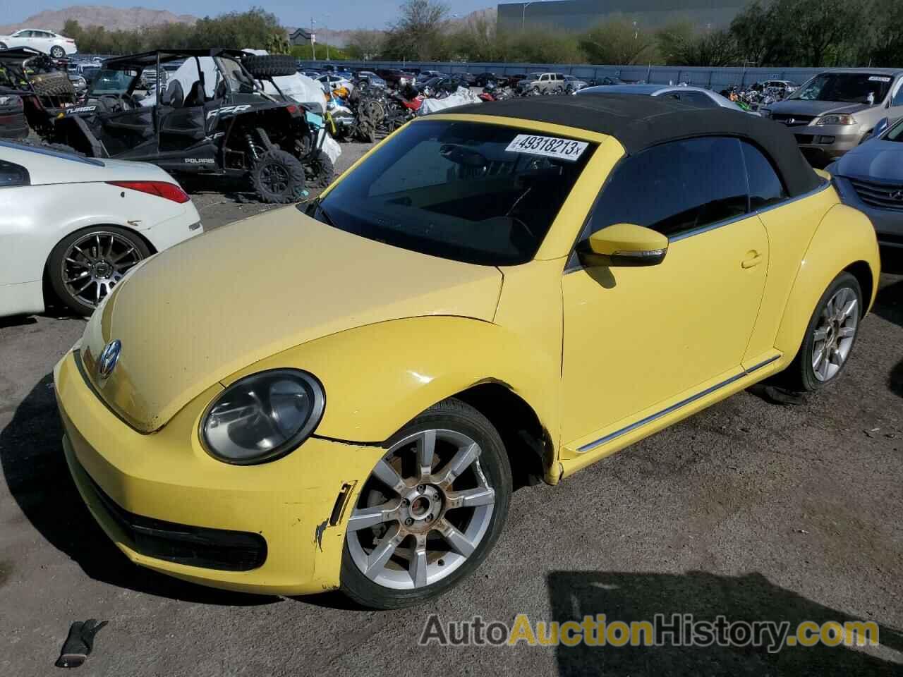 2013 VOLKSWAGEN BEETLE, 3VW5P7AT9DM804395