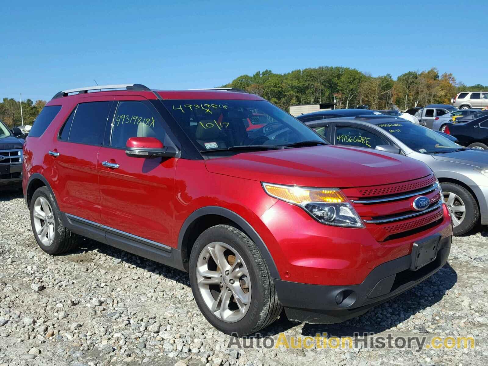 2011 FORD EXPLORER LIMITED, 1FMHK8F80BGA23924