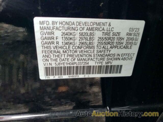 ACURA MDX A-SPEC, 5J8YE1H04PL037254