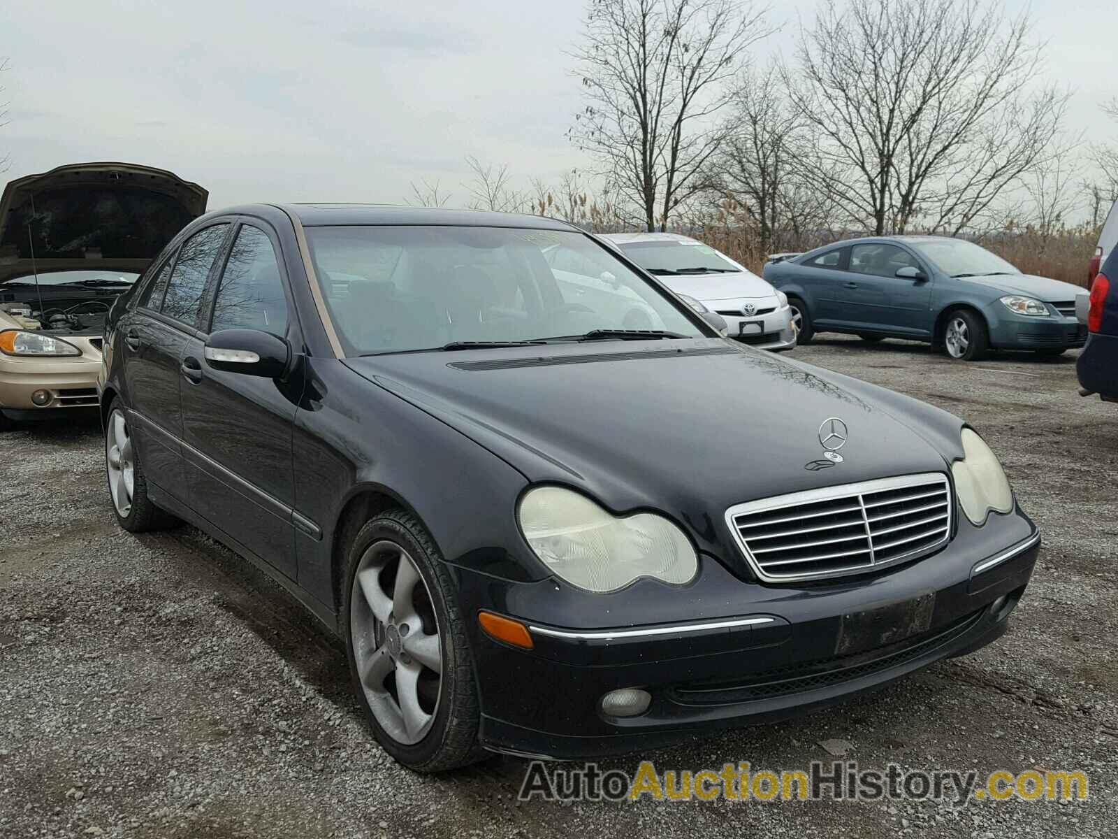 2004 MERCEDES-BENZ C 230K SPORT SEDAN, WDBRF40J64F491035