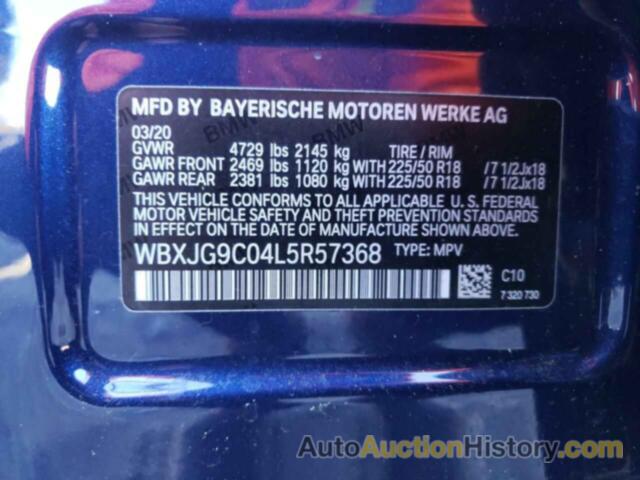 BMW X1 XDRIVE28I, WBXJG9C04L5R57368