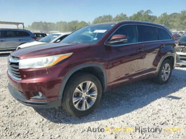 TOYOTA HIGHLANDER XLE, 5TDKKRFHXES028347