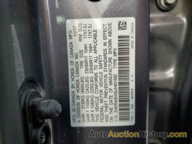 HONDA CRV LX, 2HKRW5H39JH401682