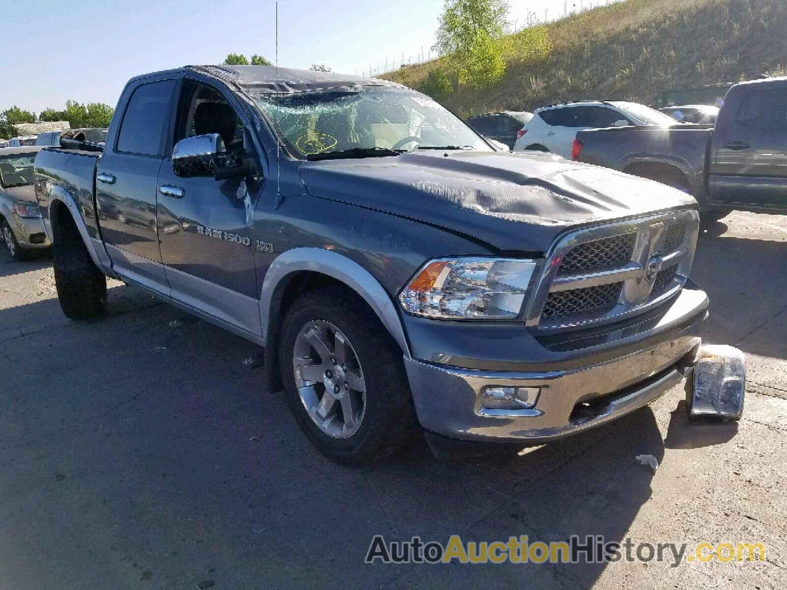 2012 DODGE RAM 1500 L LARAMIE, 1C6RD7NT6CS151626