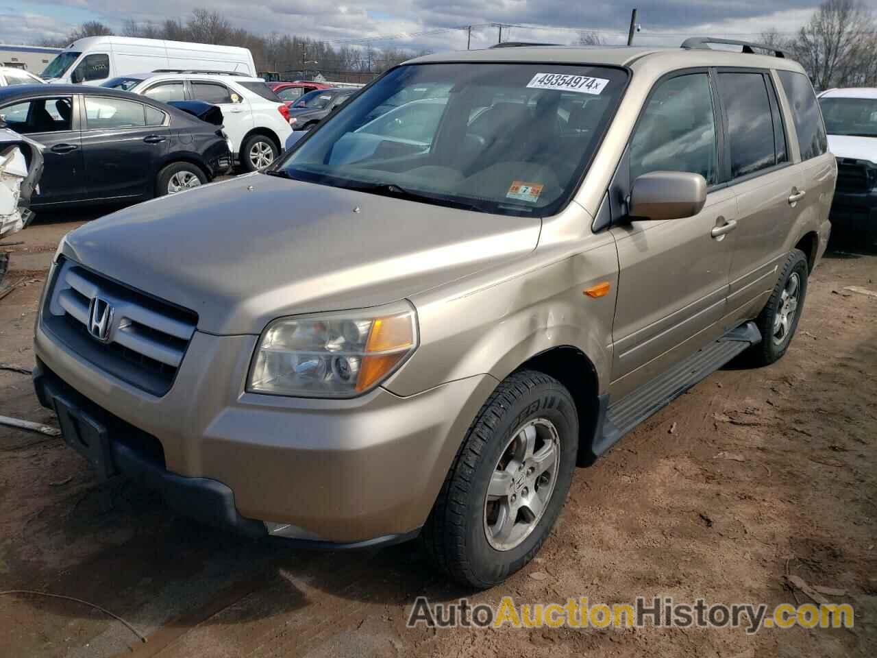 HONDA PILOT EXL, 2HKYF18607H540977