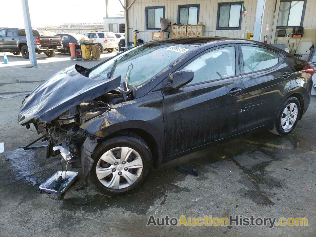 2016 HYUNDAI ELANTRA SE, 5NPDH4AE6GH731864