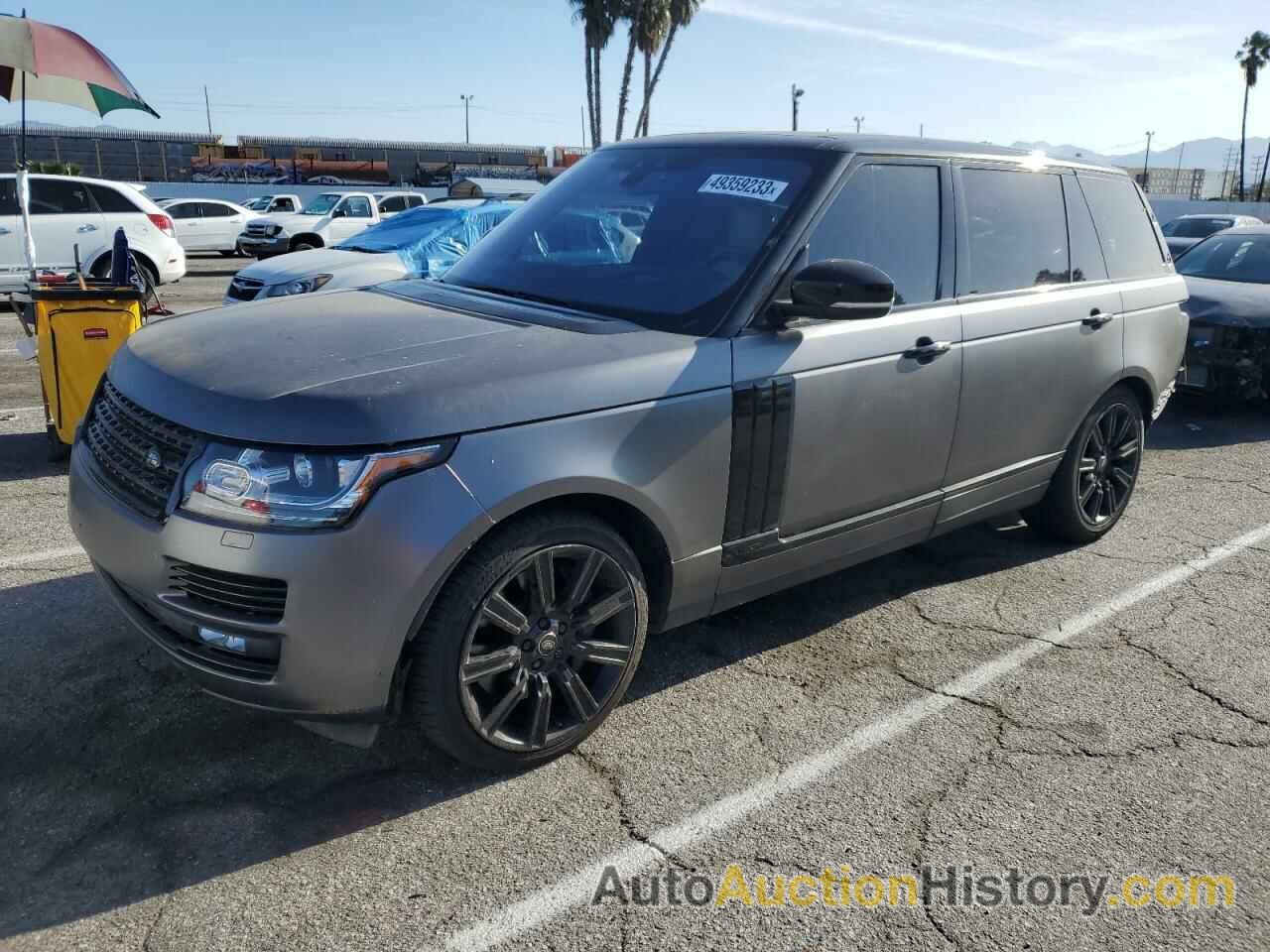 2017 LAND ROVER RANGEROVER SUPERCHARGED, SALGS5FE0HA339140