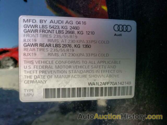 AUDI Q5 PREMIUM PLUS, WA1L2AFP7GA142149