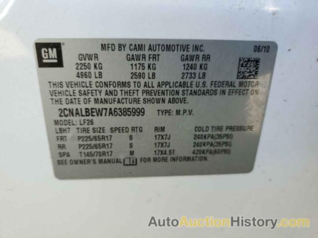 CHEVROLET EQUINOX LS, 2CNALBEW7A6385999