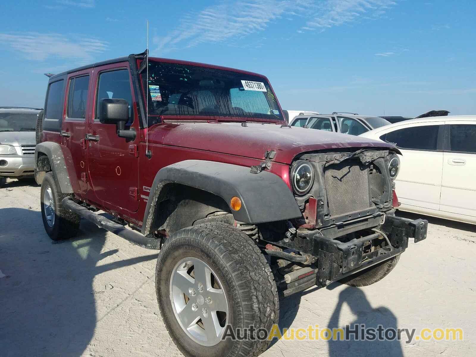 2011 JEEP WRANGLER SPORT, 1J4BA3H14BL597119