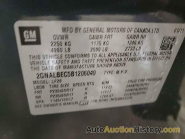 CHEVROLET EQUINOX LS, 2GNALBEC5B1206049