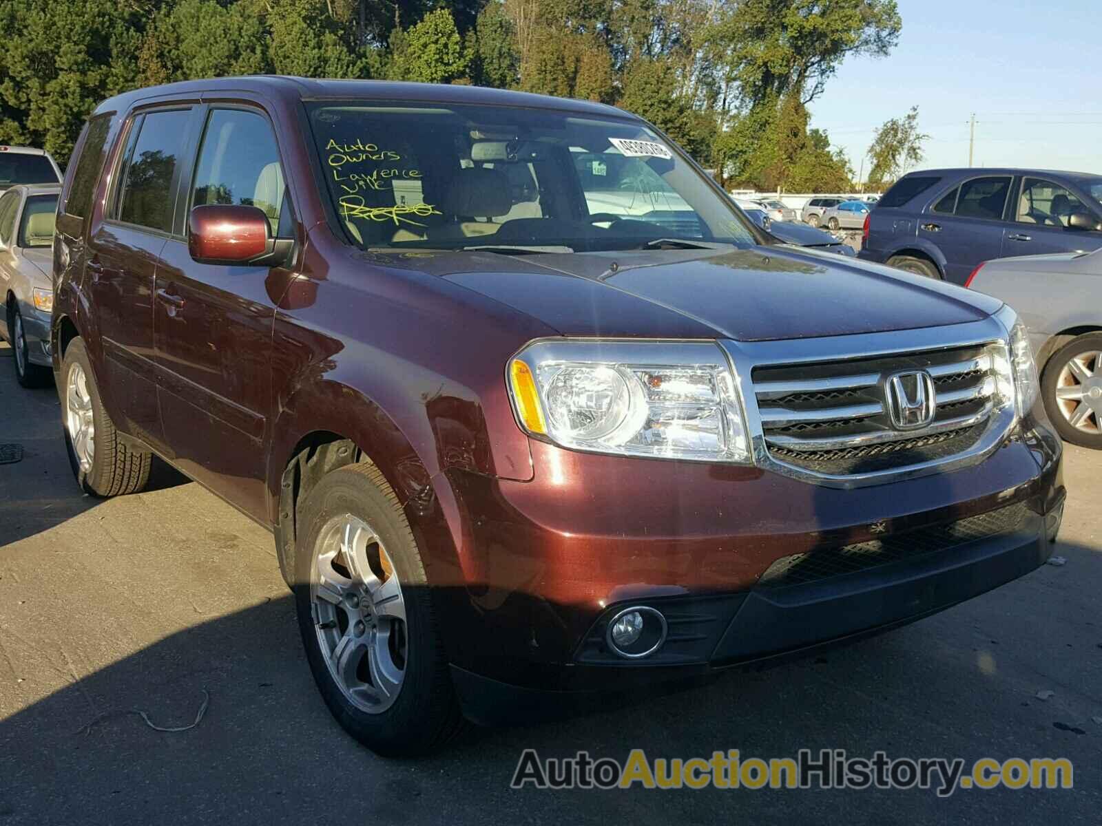 2013 HONDA PILOT EXLN, 5FNYF3H79DB004088