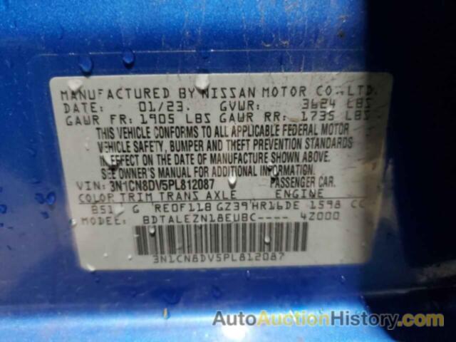 NISSAN VERSA S, 3N1CN8DV5PL812087