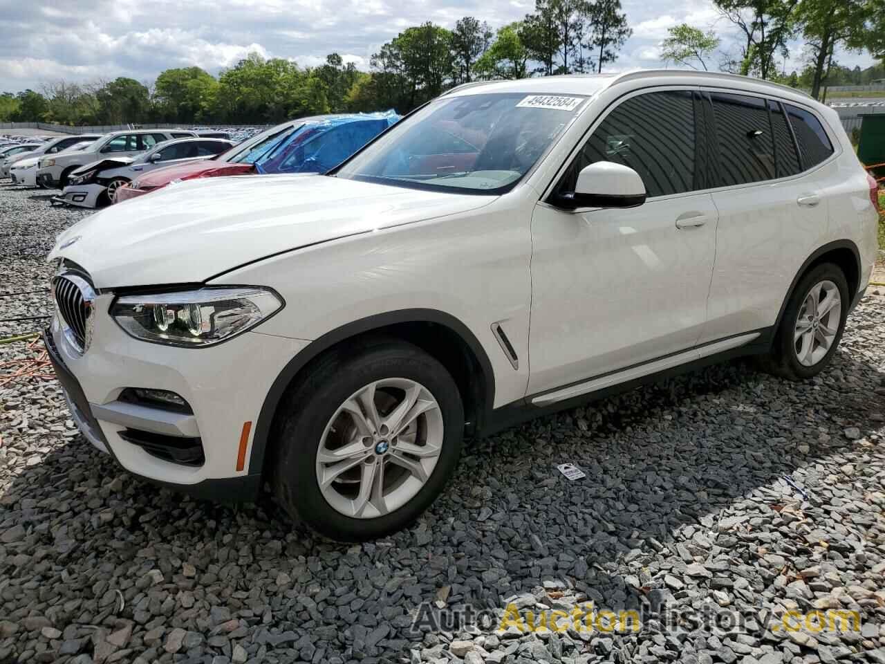 BMW X3 SDRIVE30I, 5UXTY3C0XL9B65316