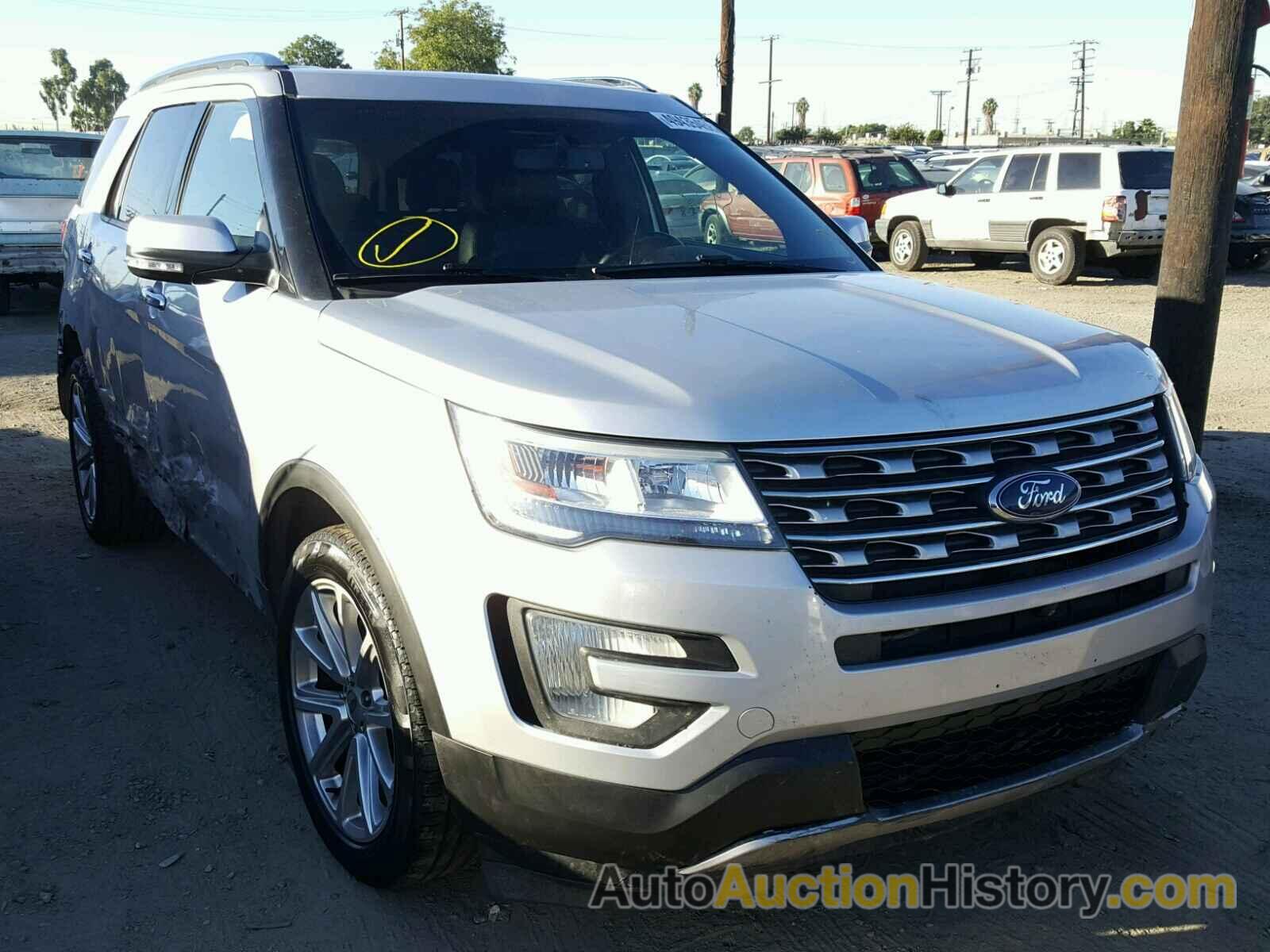 2016 FORD EXPLORER LIMITED, 1FM5K8F86GGB96180