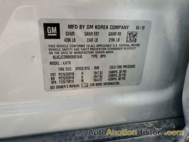 BUICK ENCORE ESSENCE, KL4CJCSM8KB901646