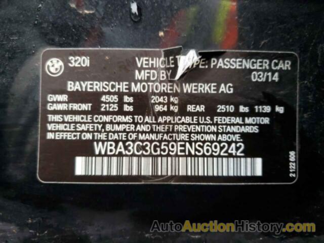 BMW 3 SERIES I XDRIVE, WBA3C3G59ENS69242