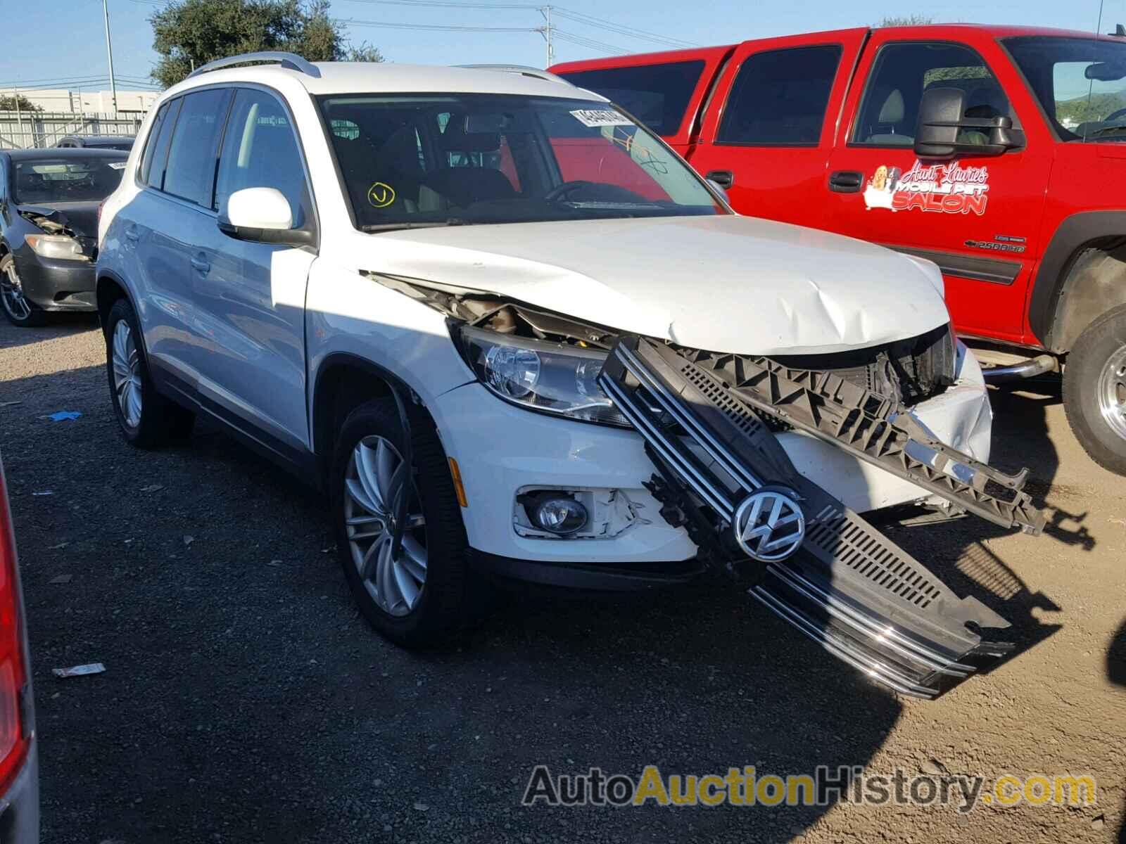 2014 VOLKSWAGEN TIGUAN S, WVGAV3AX0EW613352