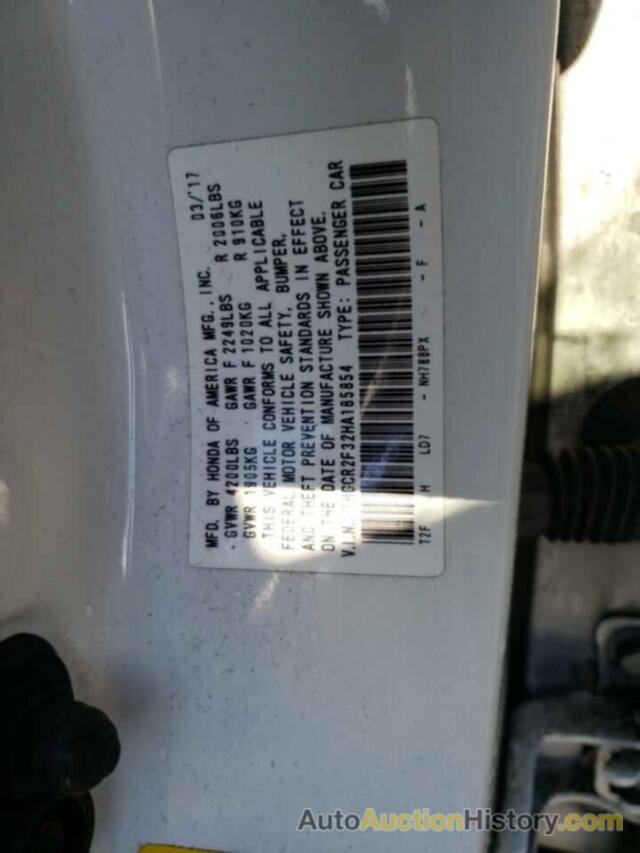 HONDA ACCORD LX, 1HGCR2F32HA185854