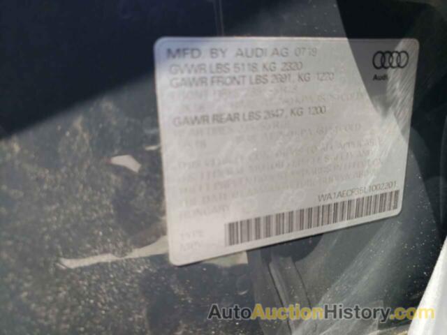 AUDI Q3 PREMIUM, WA1AECF35L1002201