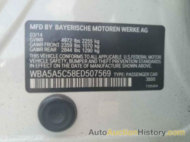BMW 5 SERIES I, WBA5A5C58ED507569