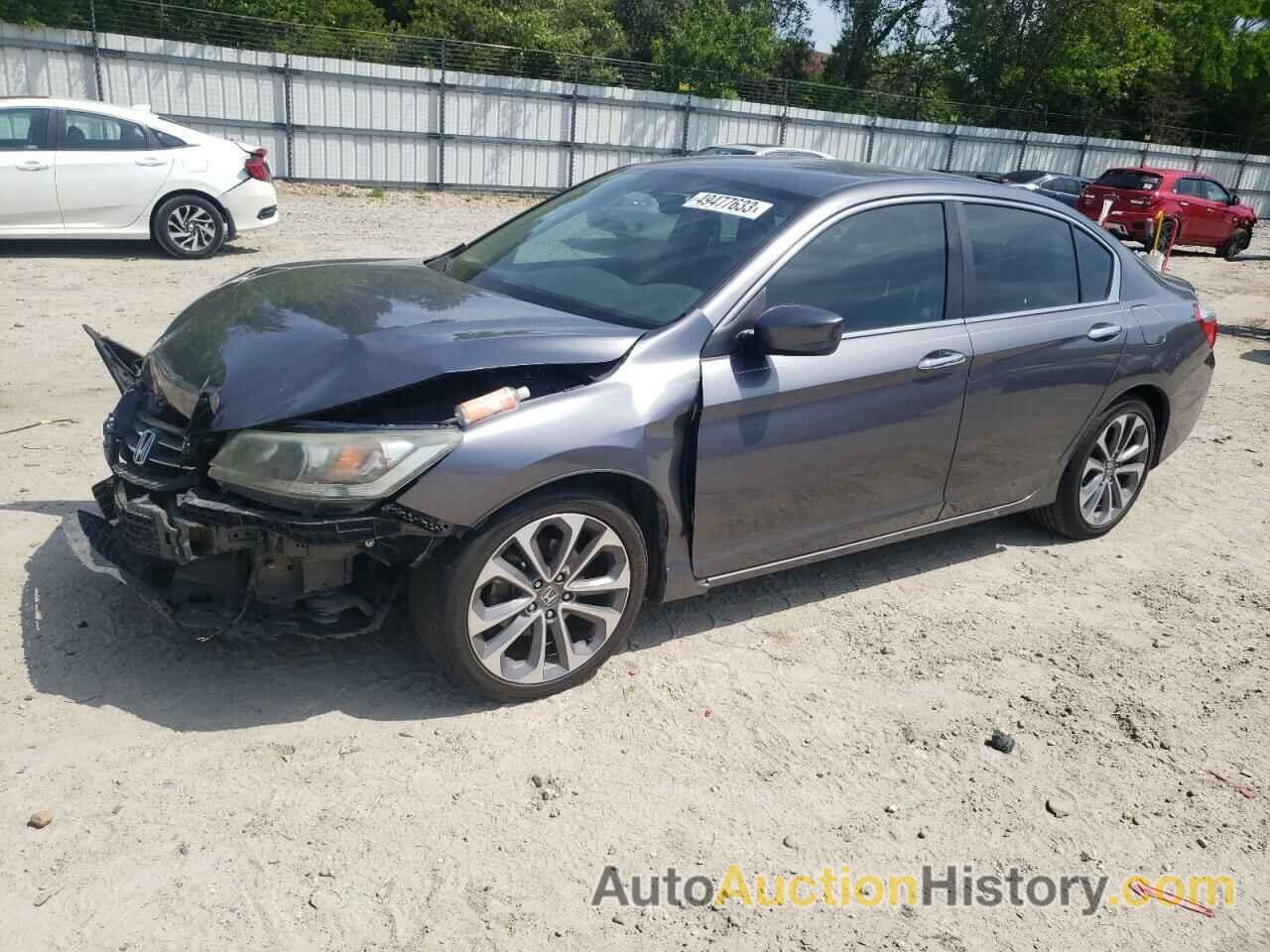 2014 HONDA ACCORD SPORT, 1HGCR2F52EA185138