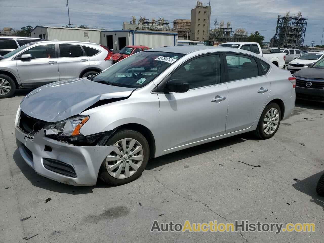 2013 NISSAN SENTRA S, 3N1AB7AP0DL746527