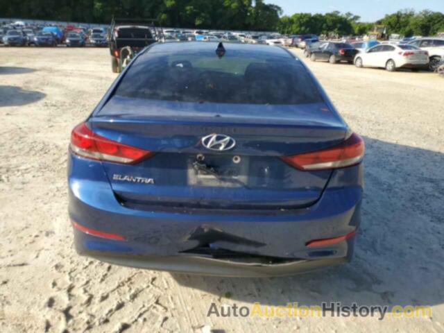 HYUNDAI ELANTRA SEL, 5NPD84LF6JH362579