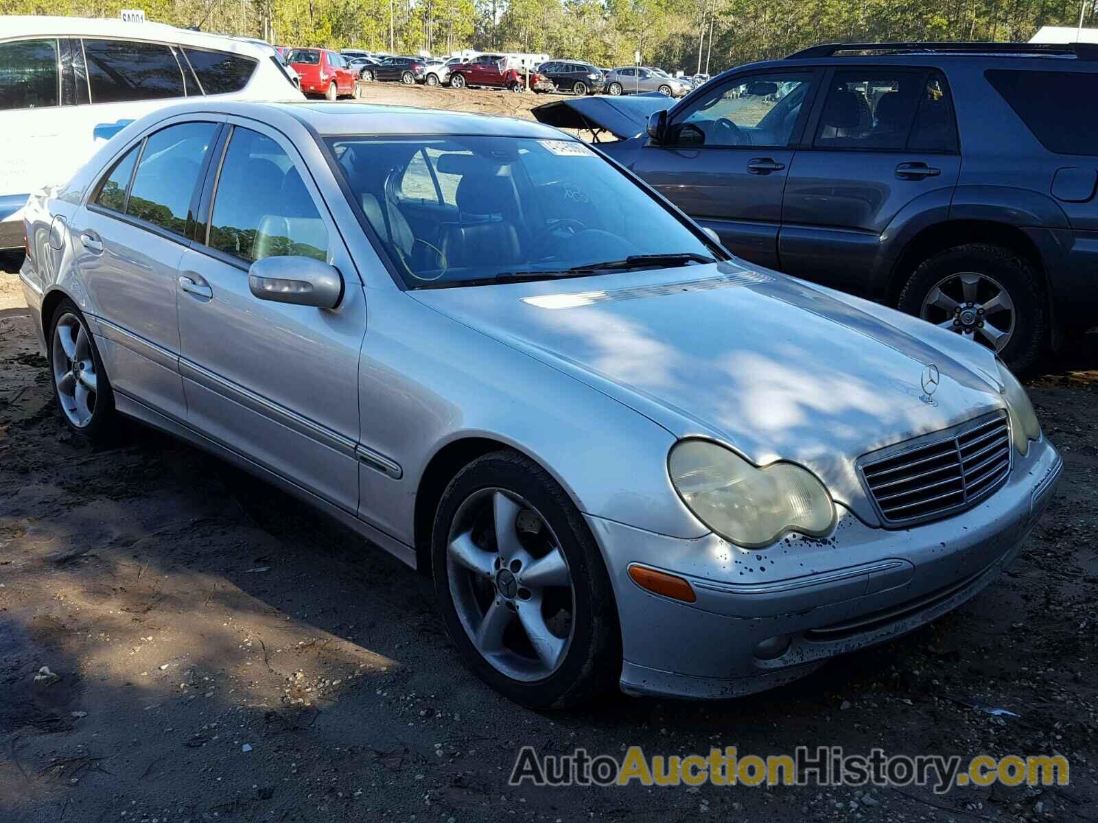 2004 MERCEDES-BENZ C 230K SPORT SEDAN, WDBRF40J84A625511