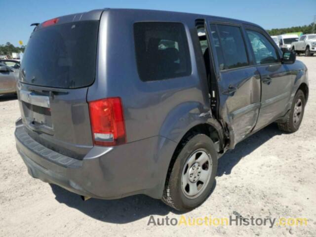 HONDA PILOT LX, 5FNYF3H22FB029535