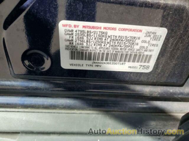 MITSUBISHI OUTLANDER ES, JA4AD2A36EZ007187