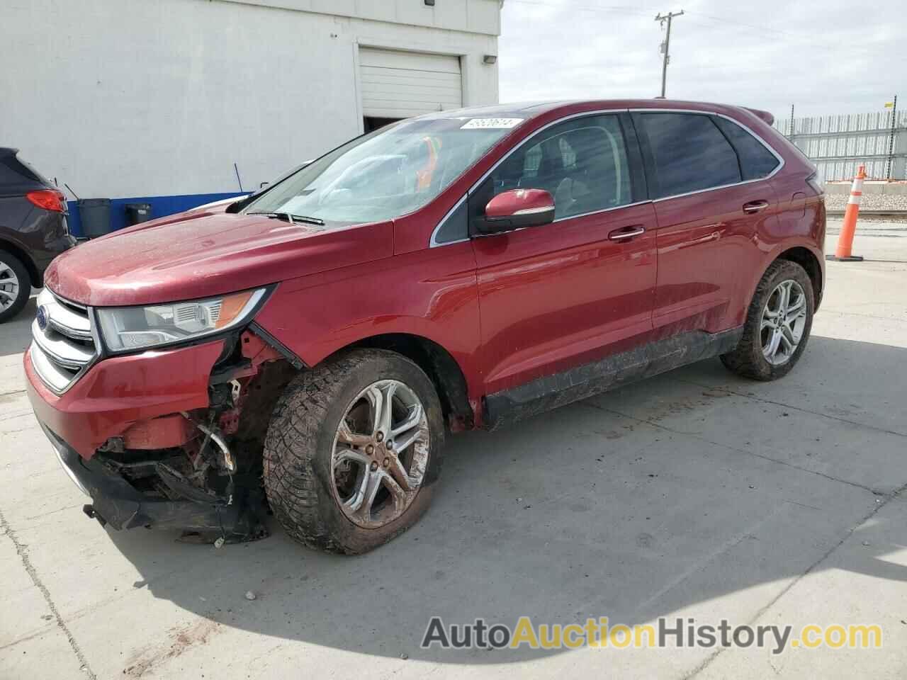 FORD EDGE TITANIUM, 2FMPK4K86GBB44577