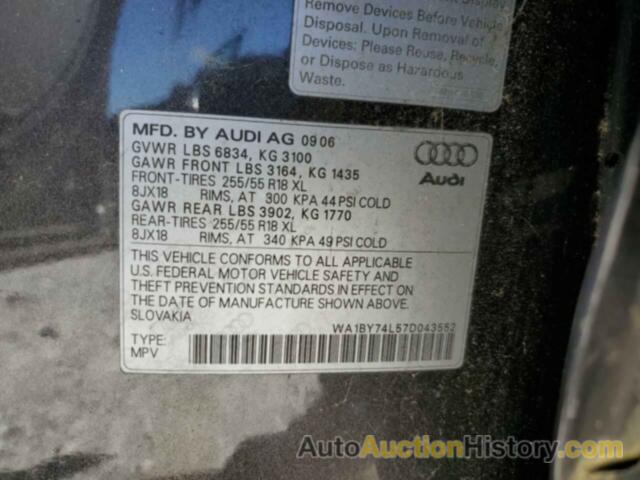 AUDI Q7 PREMIUM PLUS, WA1LYAFE4AD005382