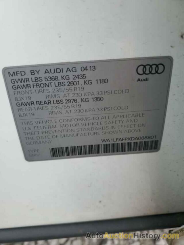 AUDI Q5 PREMIUM PLUS, WA1LFAFPXDA088801