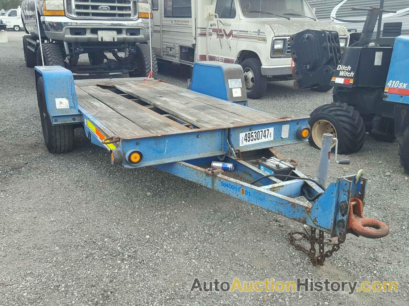 2000 DITCH WITCH TRAILER, 1DS0000J7Y17T1079