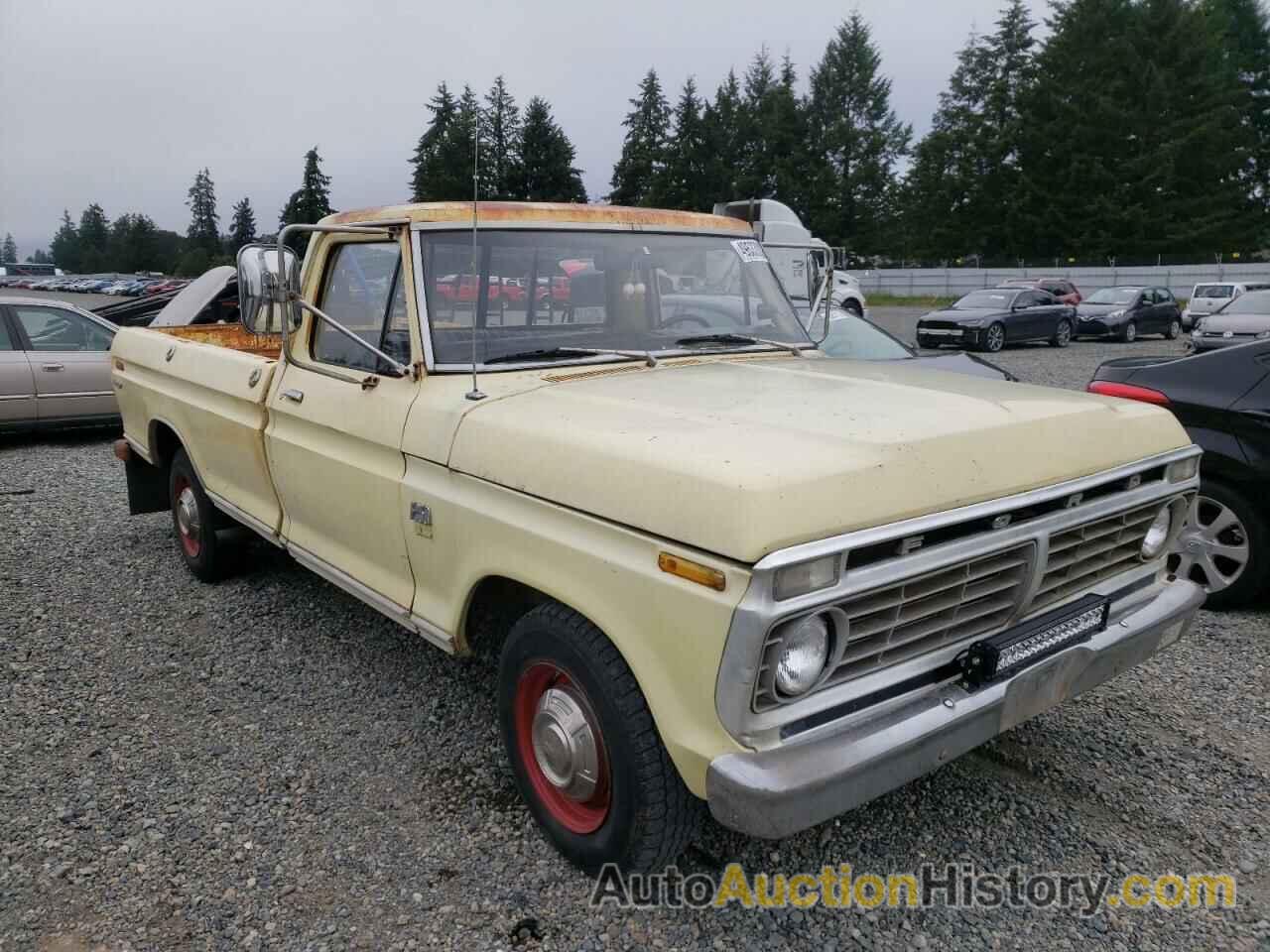 1973 FORD F250, F25HRR50658