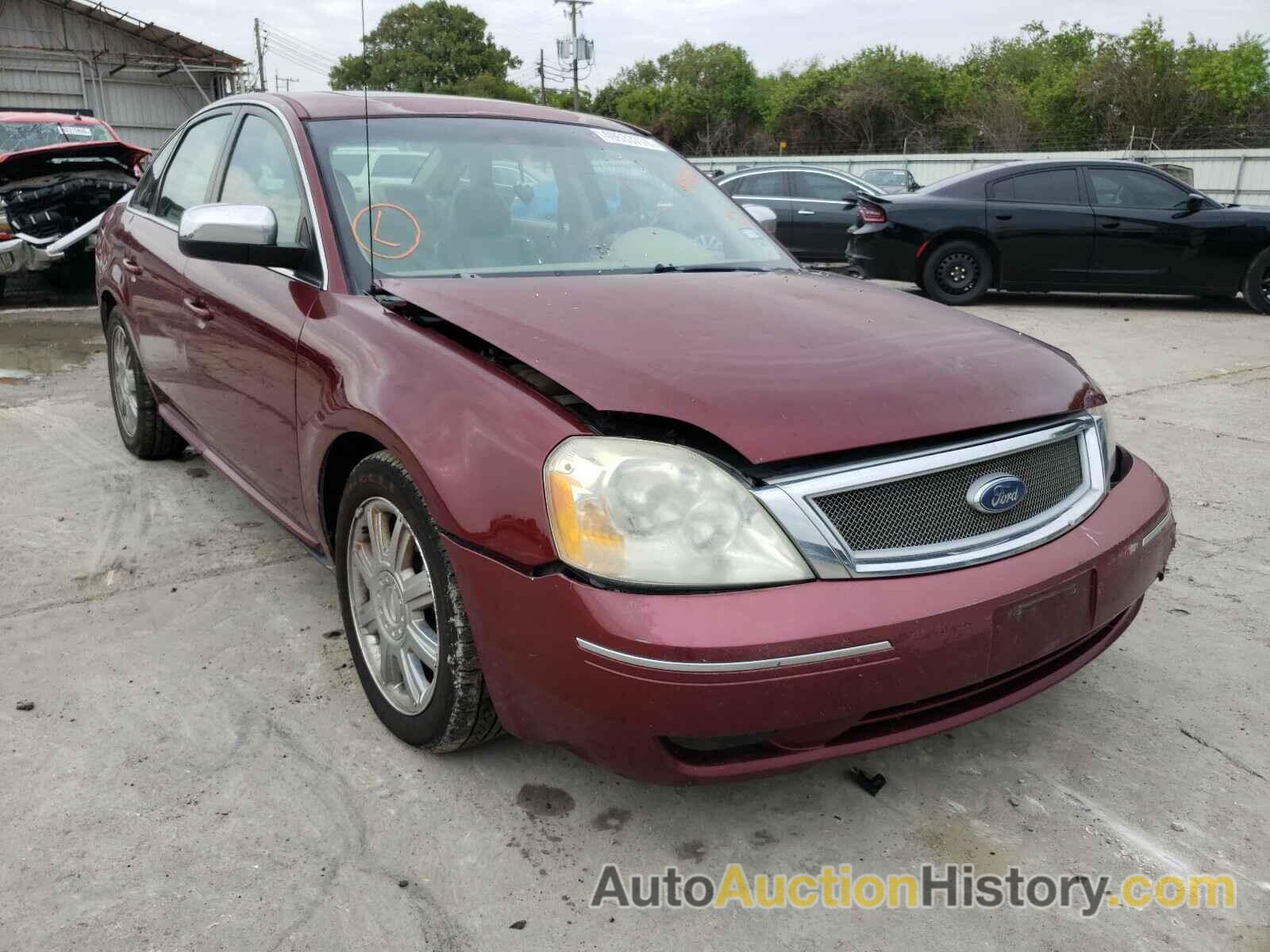 2007 FORD FIVE HUNDR LIMITED, 1FAHP25137G148243