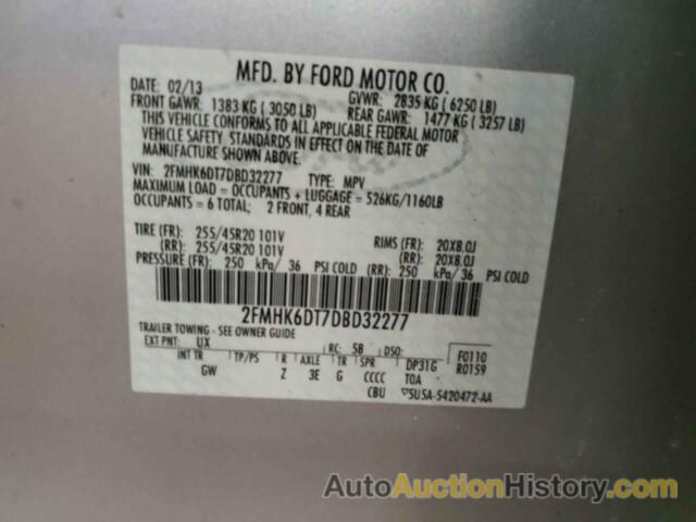 FORD FLEX LIMITED, 2FMHK6DT7DBD32277