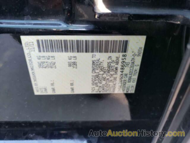 NISSAN ALTIMA BASE, 1N4AL2AP6CN486958