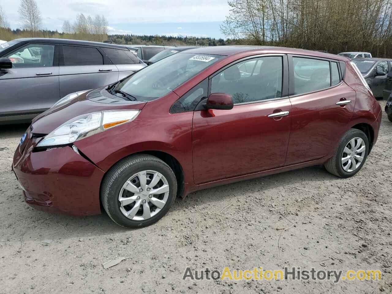 NISSAN LEAF S, 1N4BZ0CP2HC308018