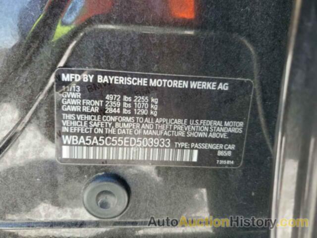 BMW 5 SERIES I, WBA5A5C55ED503933